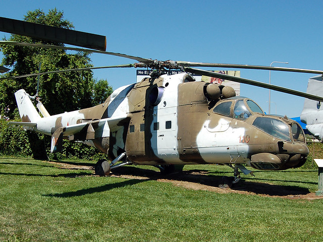 14 Red Mil Mi-24V