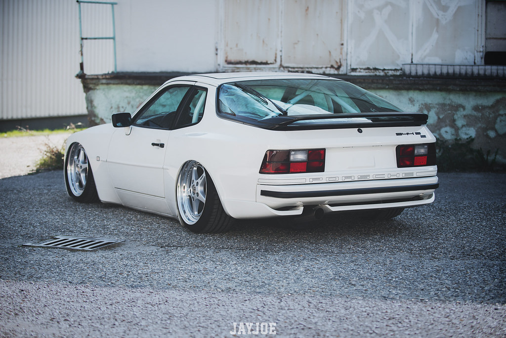 porsche, 944, low, lower, lowered, lowlife, stance, stanced, bagged, airrid...