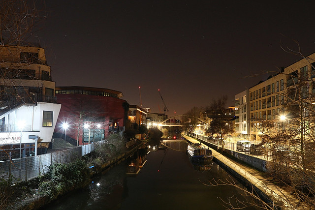Night Riding Around the London Canals 04