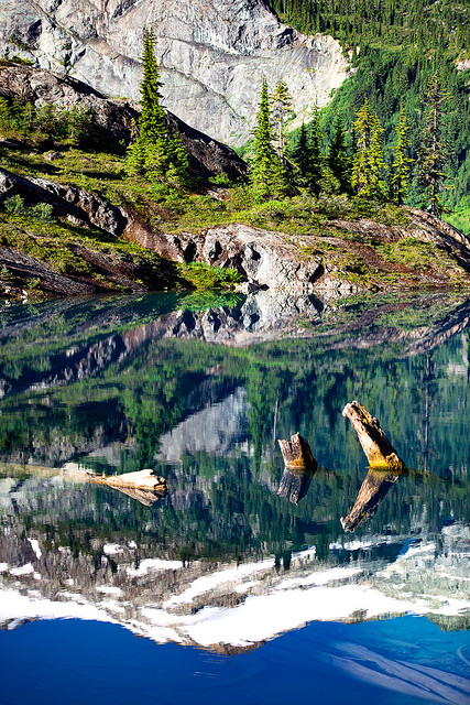 N. Cascades Lake Reflection