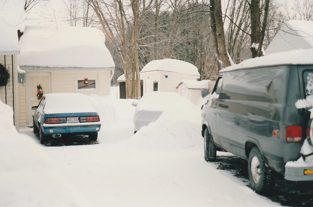 MY DRIVEWAY IN JAN 1996