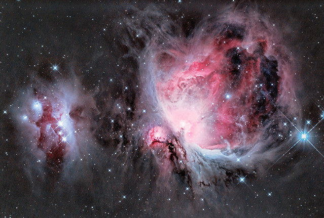 M42, M43, NGC1975 e NGC 1977