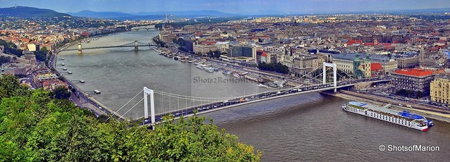 Panorama overview Budapest City / Panorama overzicht Boedapest City / Panoráma áttekintés Budapest City