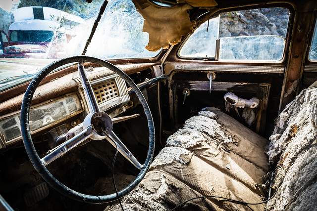 Rusty Abandoned Chrysler