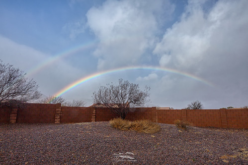 Backyard Double Rainbow | by lrobertg1