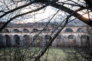 Chirk viaduct and aquaduct