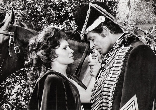 Gina Lollobrigida and Stephen Boyd in Venere imperiale (1962)