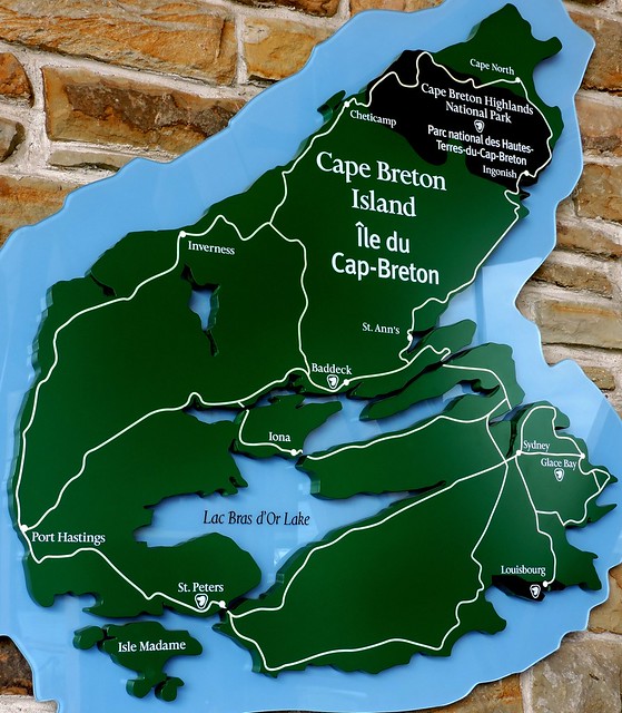 Map of Cape Breton