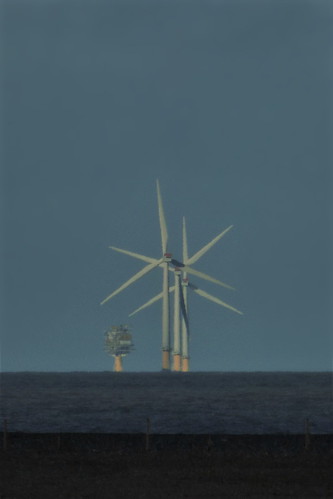 sheringhamshoal windfarm turbineblades