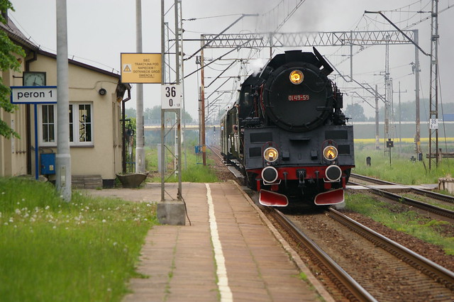 Ol 49-59 at Pierzyska en route to Gniezno, Poland