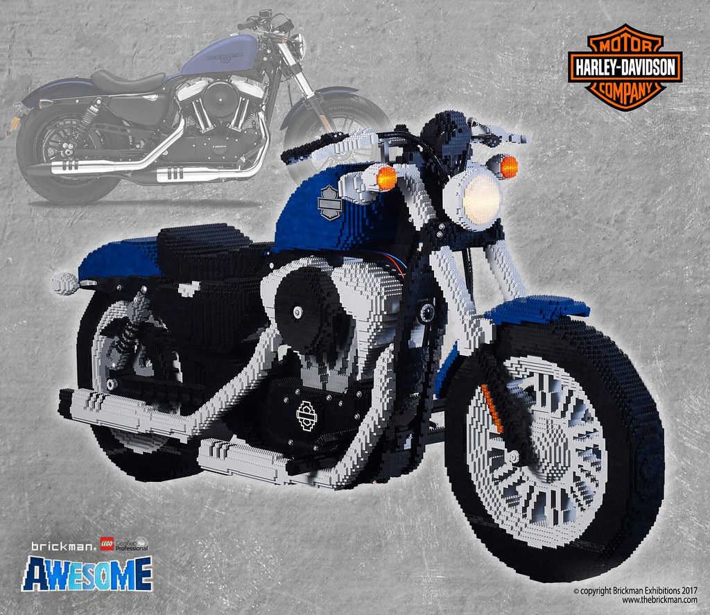 humor hente software LEGO® brick Harley-Davidson 2018 48 motorcycle | I always th… | Flickr