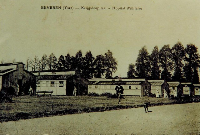 Belgisch militair hospitaal te Beveren a/d Ijzer   1917
