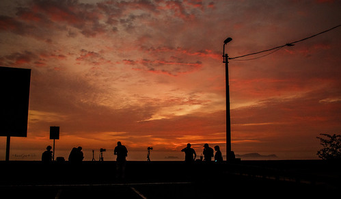 marcosgp lima sunset ocaso atardecer sol rojo contraluz peru