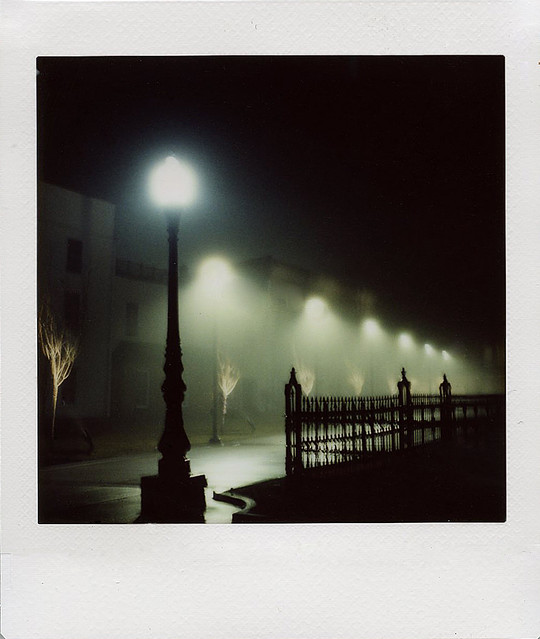 Foggy night with the Pigalle.