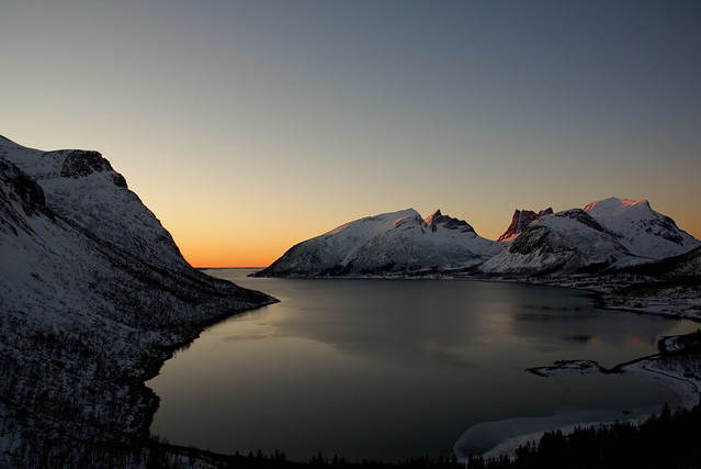 Sunset on Senja