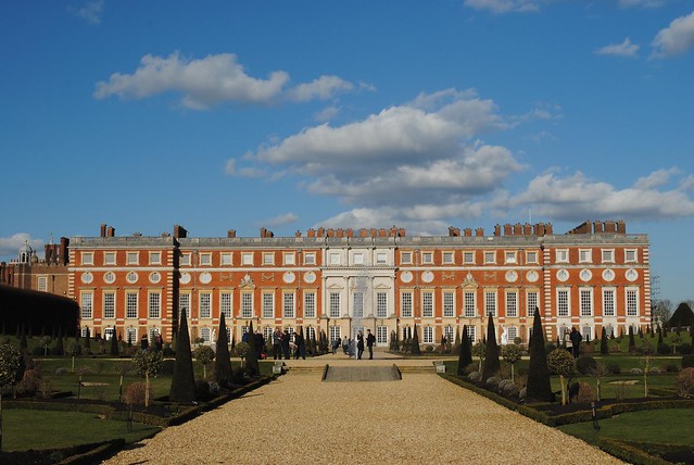 Hampton Court Palace from the Privy Garden (Explored)