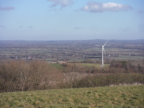 Glyndebourne Wind Turbine SWC Walk 181 - Lewes to Seaford via West Firle