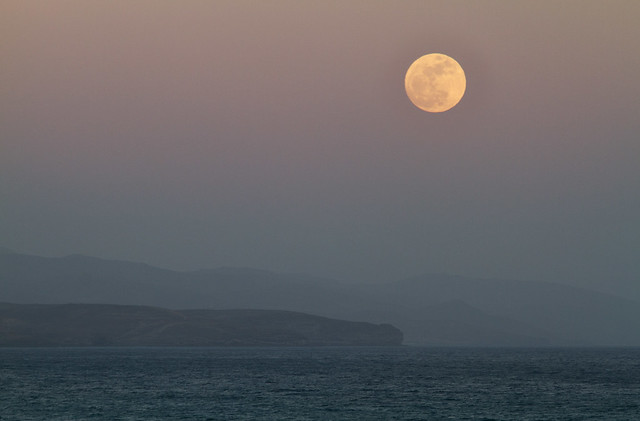 The Moonrise in Costa Calma