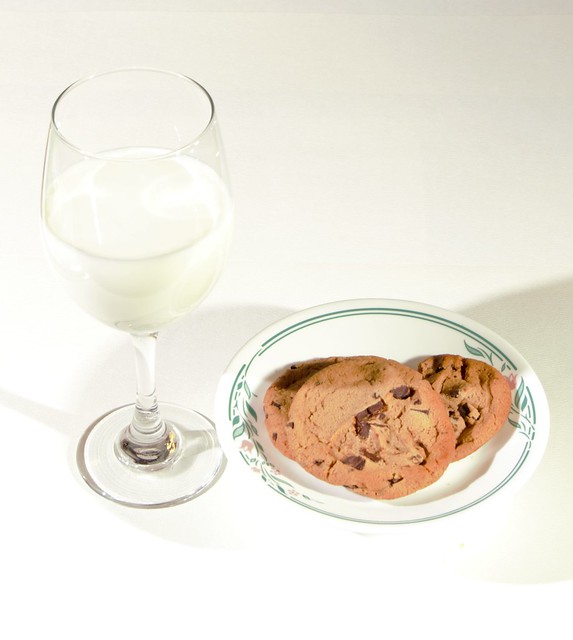 #Simple Pleasures #Milk and cookies (FF)