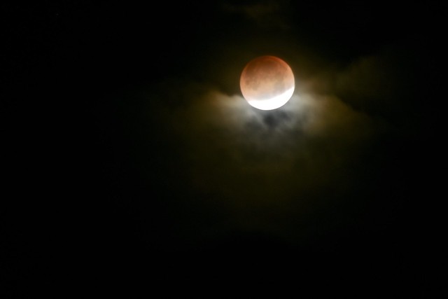 Blood Moon Eclipsing