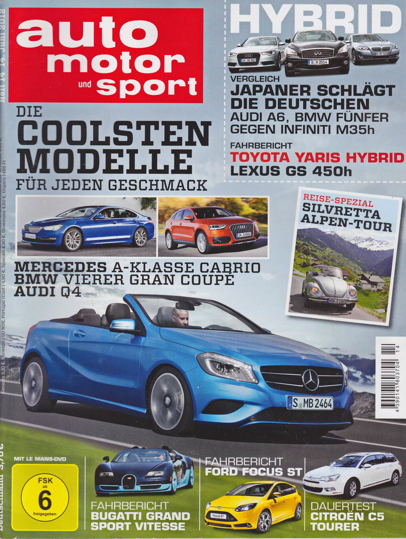 Image of auto motor und sport - 2012-14 - cover