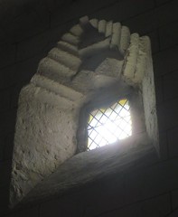 Fenestron, église romane, St Blaise (XIIe-XIIIe), Lacommande, Béarn, Pyrénées-Atlantiques, Nouvelle-Aquitaine, France.