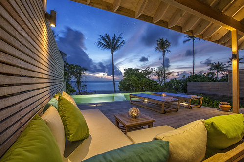 Beach Pool Villa Terrace