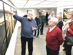 Visite vun der Ausstellung vum Raymond Clement