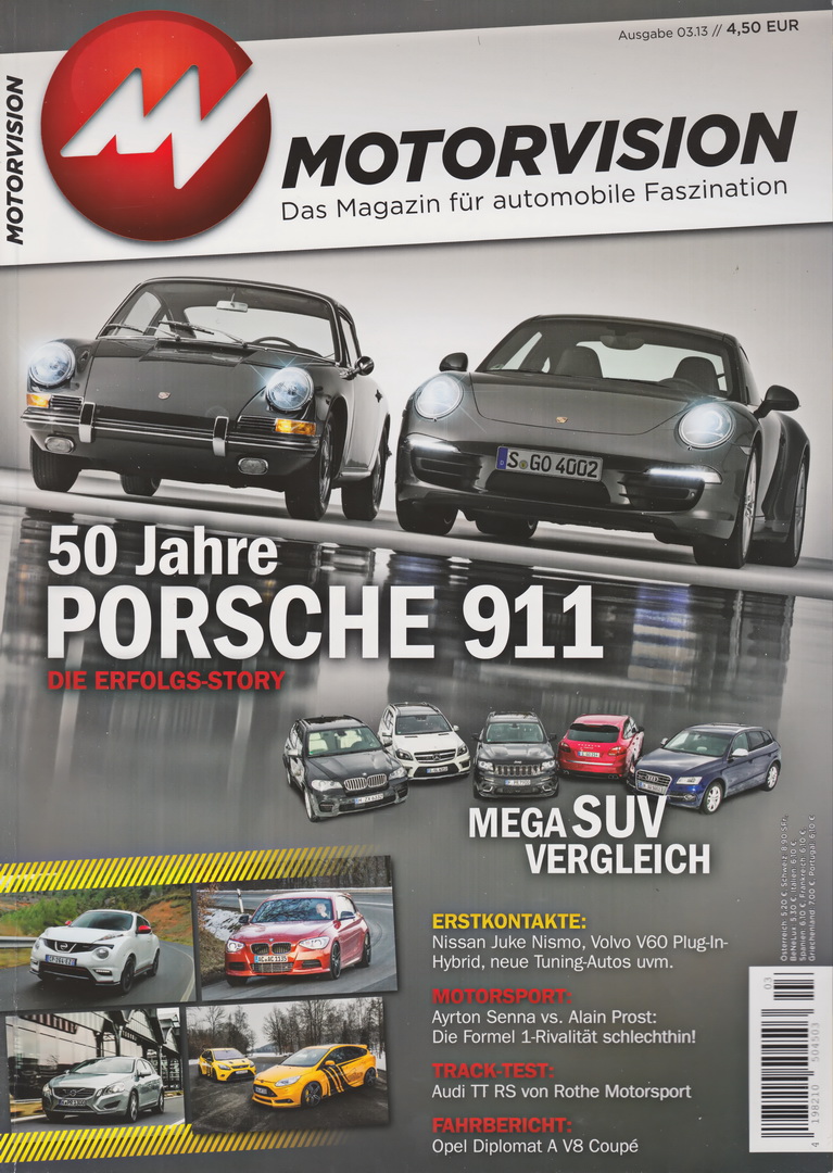 Image of Motorvision - 2013-03 - cover