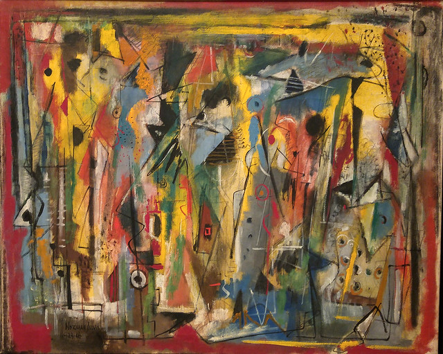Norman Lewis-Phantasy II-1946--MoMA, 11-9-2017