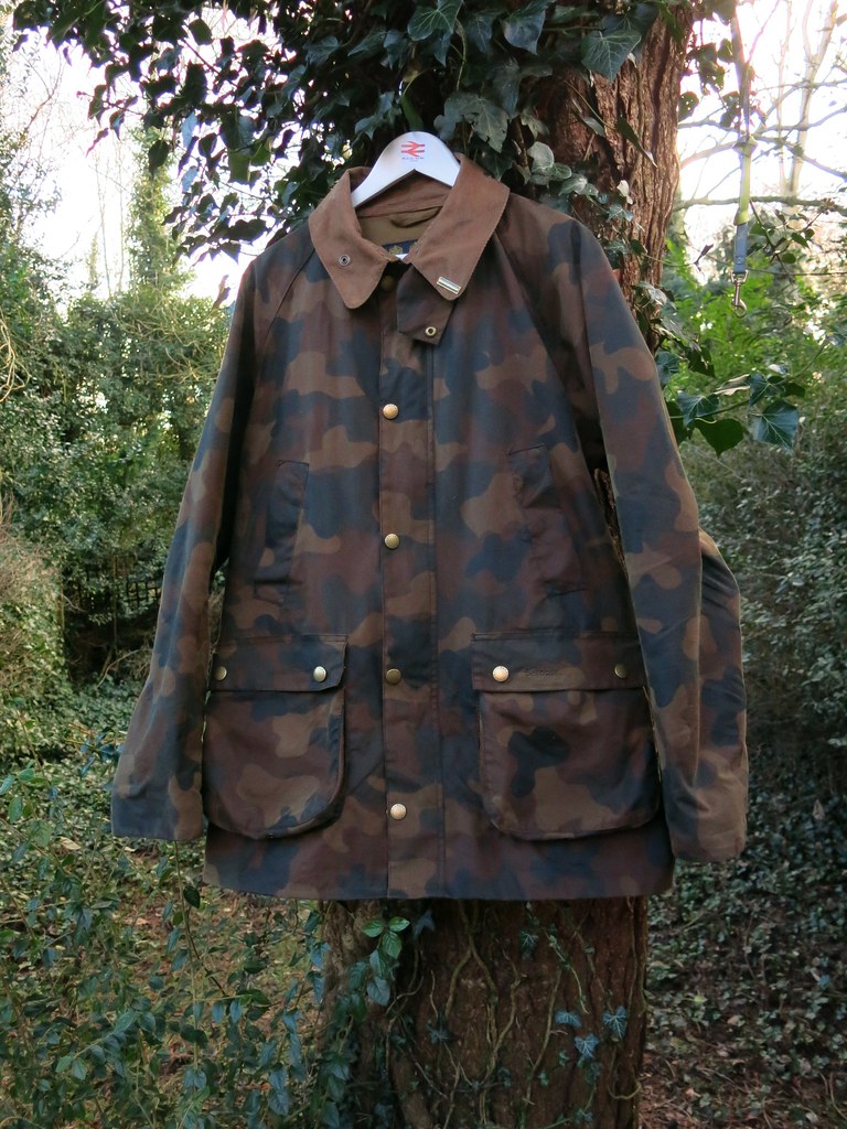 barbour bedale camo