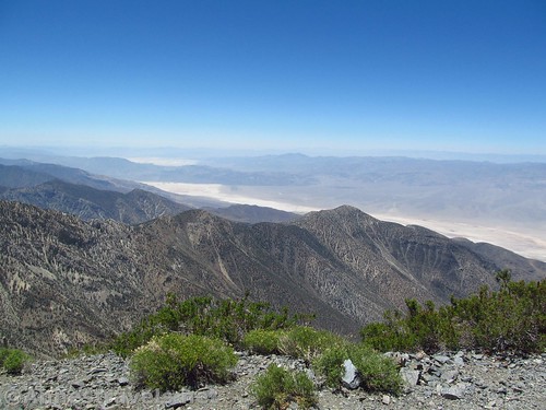 China Lake from Telescope Peak, Death Valley National Park, California