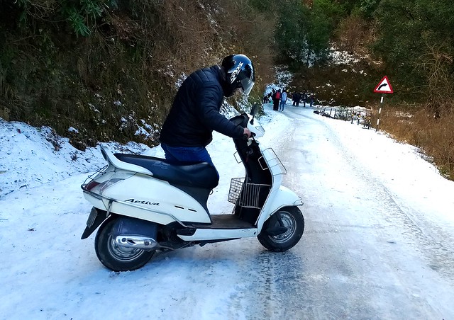 Snow in Nainital