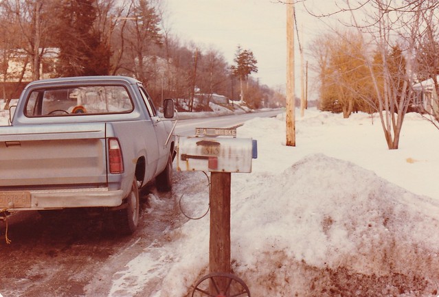 MY 1977 DODGE PICKUP TRUCK IN FEB 1982