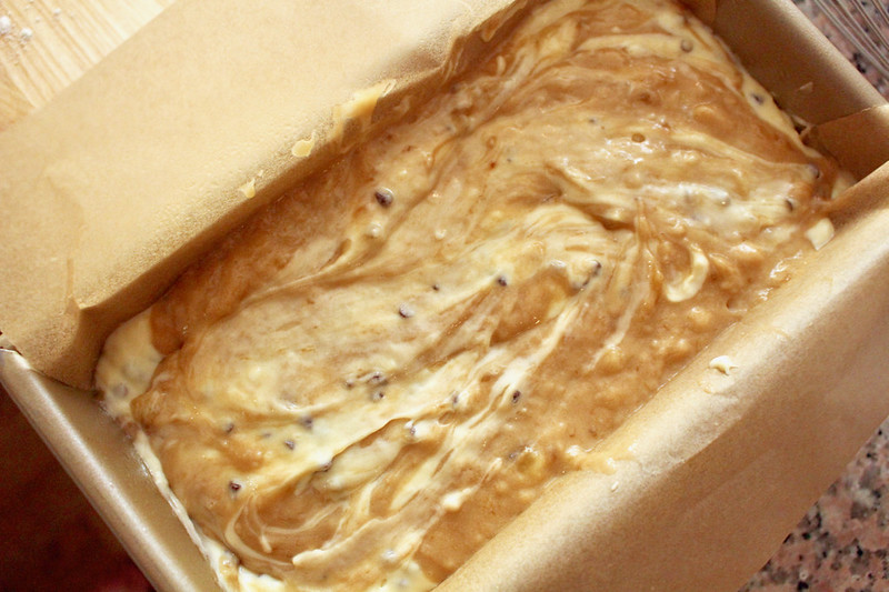 Choc Chip Cheesecake Banana Bread - 12
