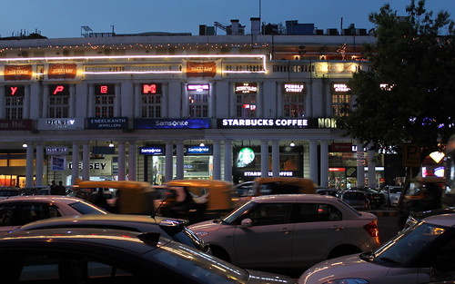 delhi evening at connaught place | kexi | Flickr