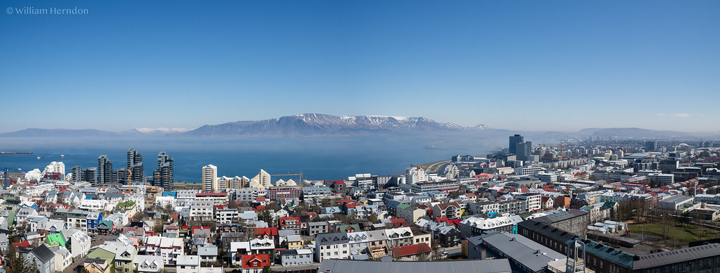 Reykjavik Panorama | Reykjavik (view North) as seen from the… | Flickr