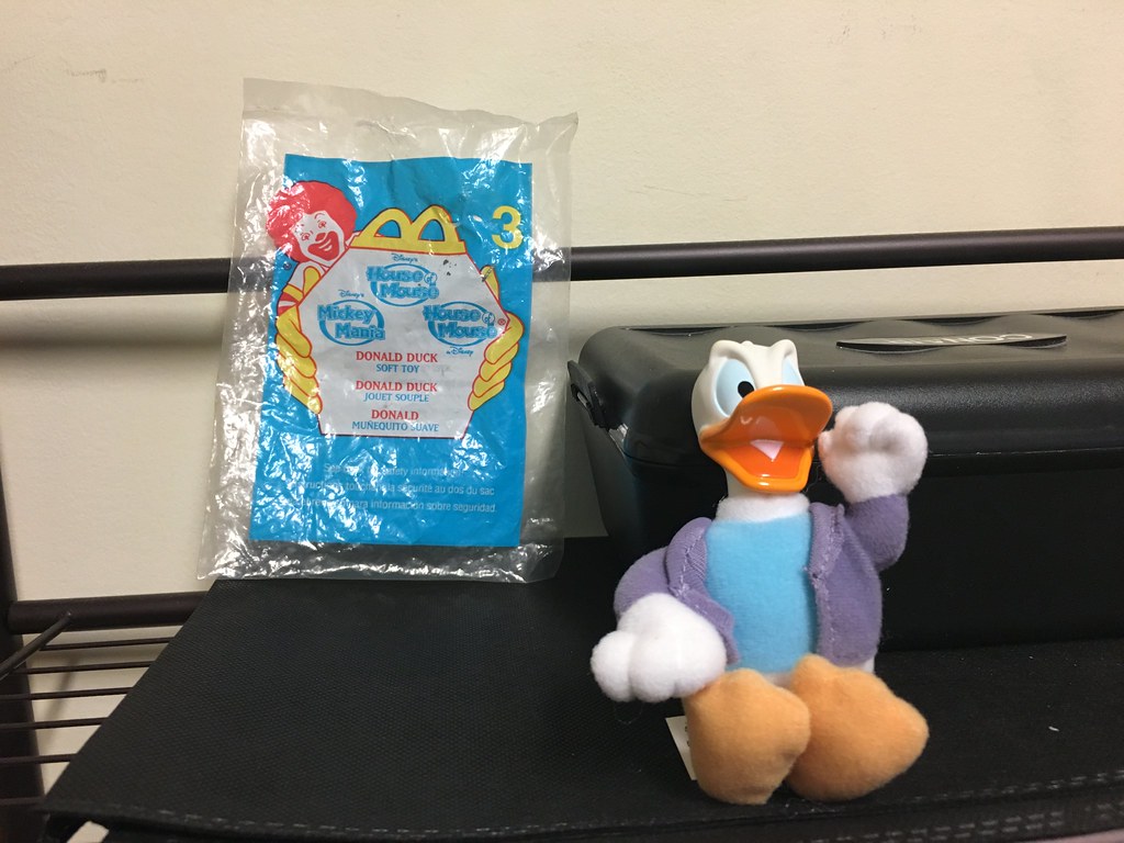 Donald Duck #3 2001 House of Mouse McDonalds Happy Meal Toy 