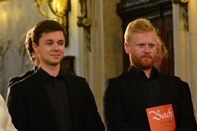 Leipzig 2015 – Two members of the Monteverdi choir
