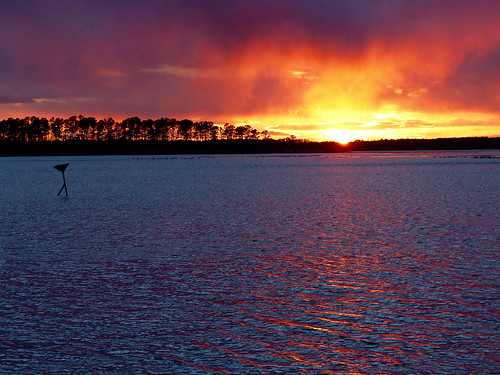 sunset maryland nature blackwaternwr