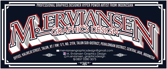New M. Erviansen Graphics Design (Signwriting 1) 2018