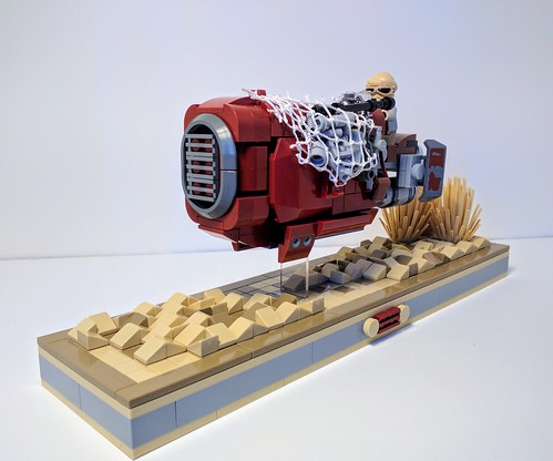 Moc Lego Star Wars - Rey's speeder