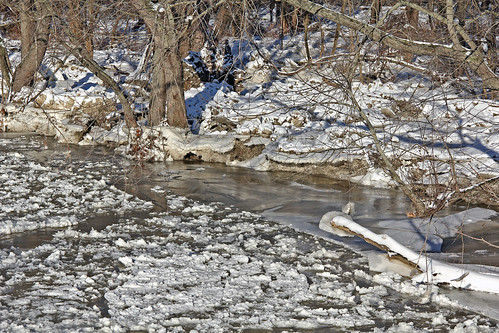 ice winter conneautohio conneautcreek water waterways rivers riversinwinter