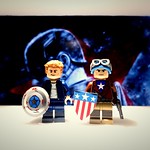 Lego custom Captain American