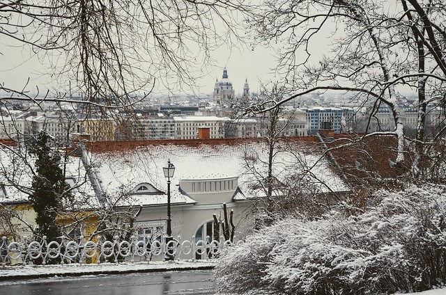 Winter views of Budapest