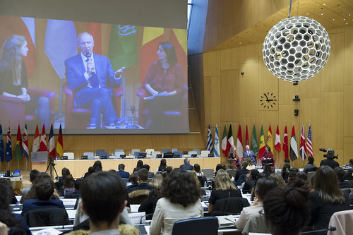 Director General Welcomes Model UN Students to WIPO | Flickr