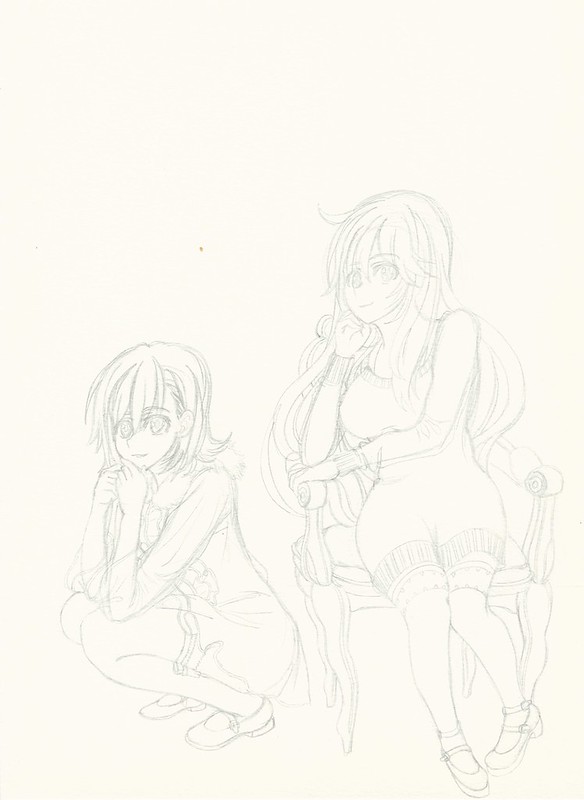 MIsaka MIsaki christmas rough draft II resize