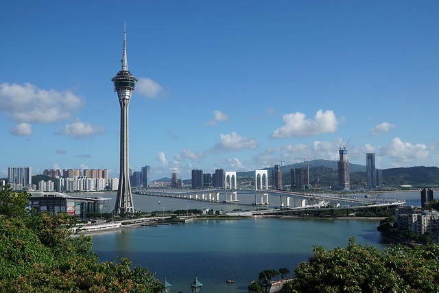 Macau - Macau Tower - Sai Van Bridge