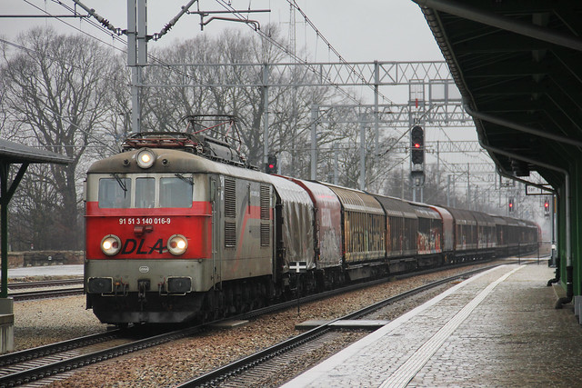 DLA 3E/1M-067 , Wrocław Leśnica train station 05.12.2017