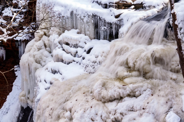 Frozen Brandywine Falls